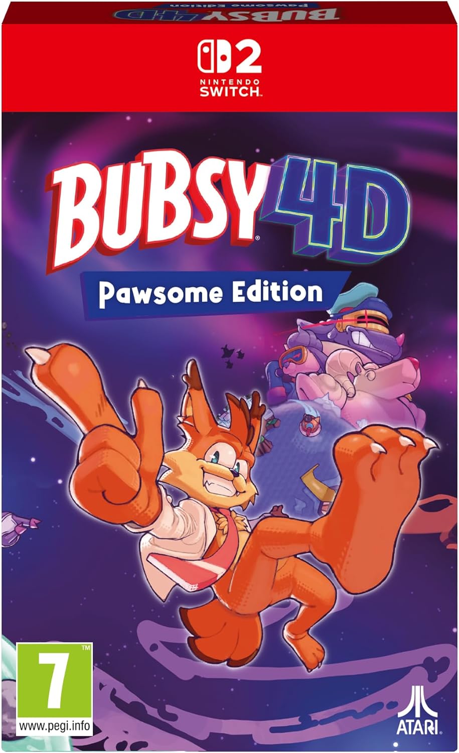 SWITCH2 BUBSY 4D - PAWSOME EDITION