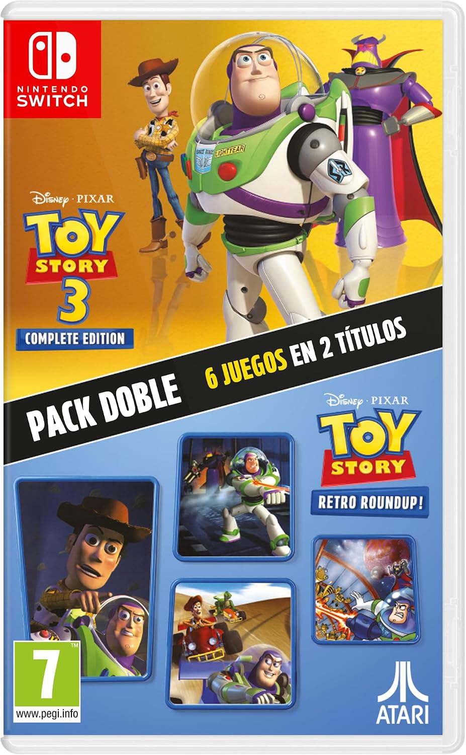 SWITCH TOY STORY:RETRO ROUNDUP+TOY STORY 3 COMPLET
