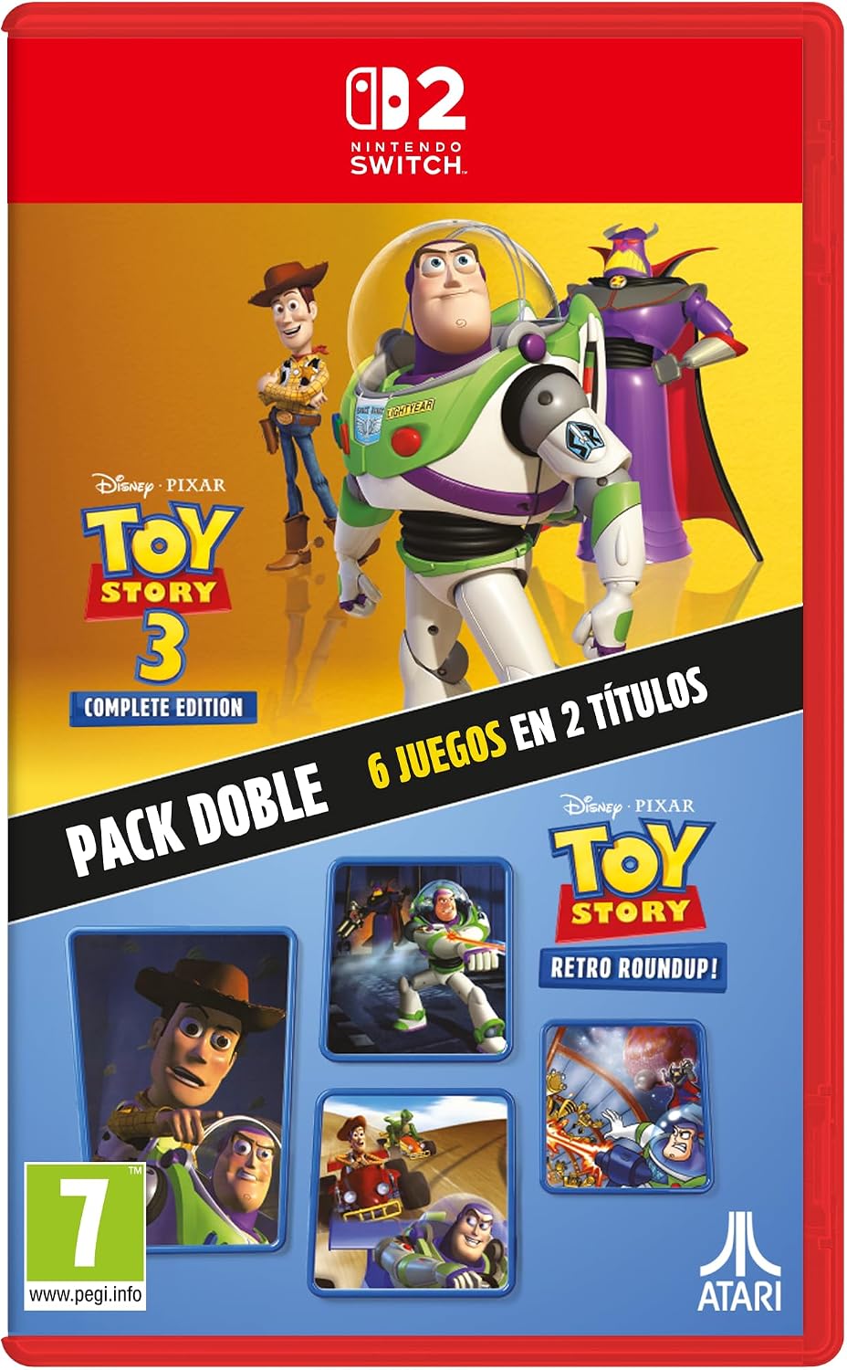 SWITCH2 TOY STORY:RETRO ROUNDUP+TOY STORY 3 COMPLE