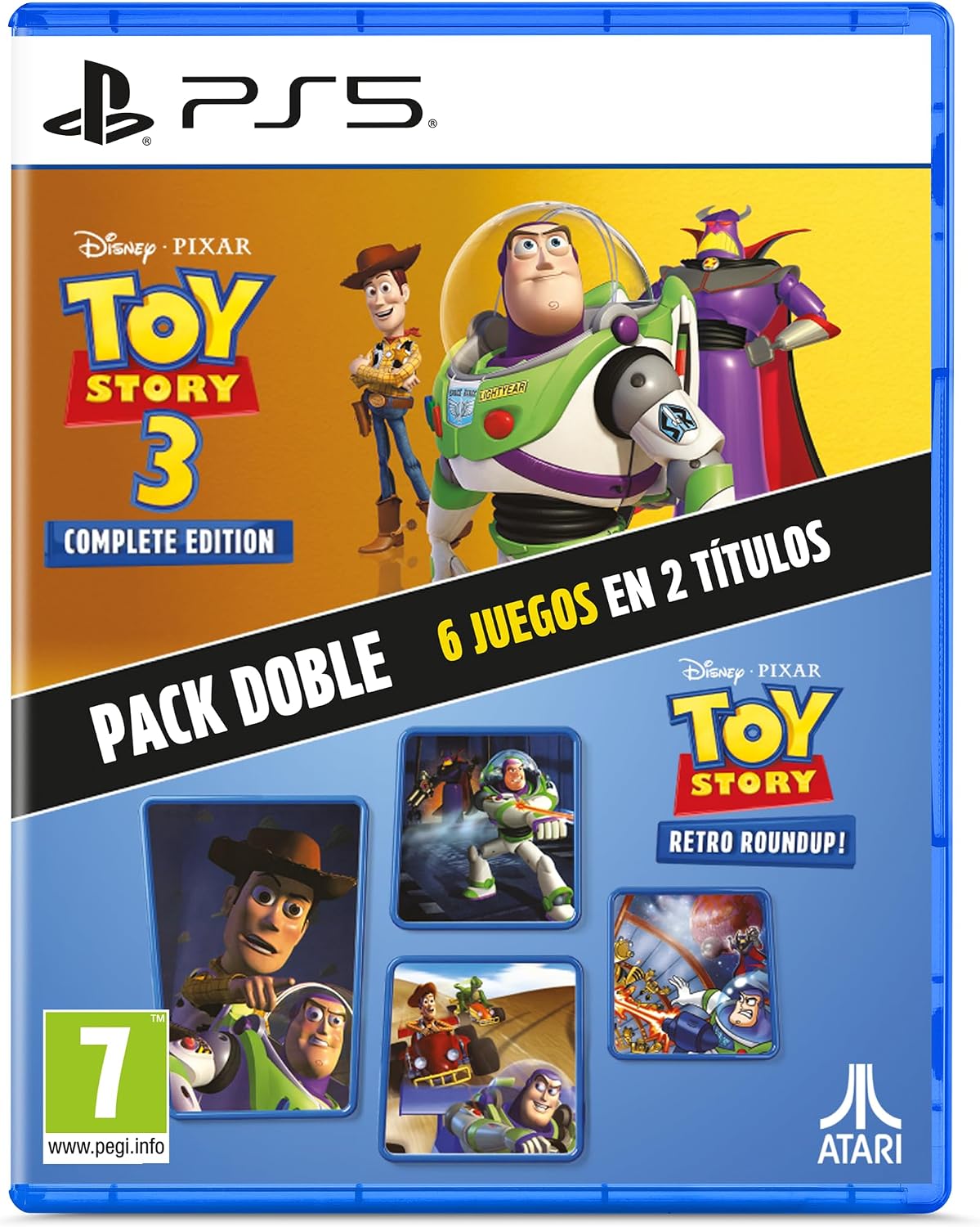PS5 TOY STORY:RETRO ROUNDUP+TOY STORY 3 COMPLETE