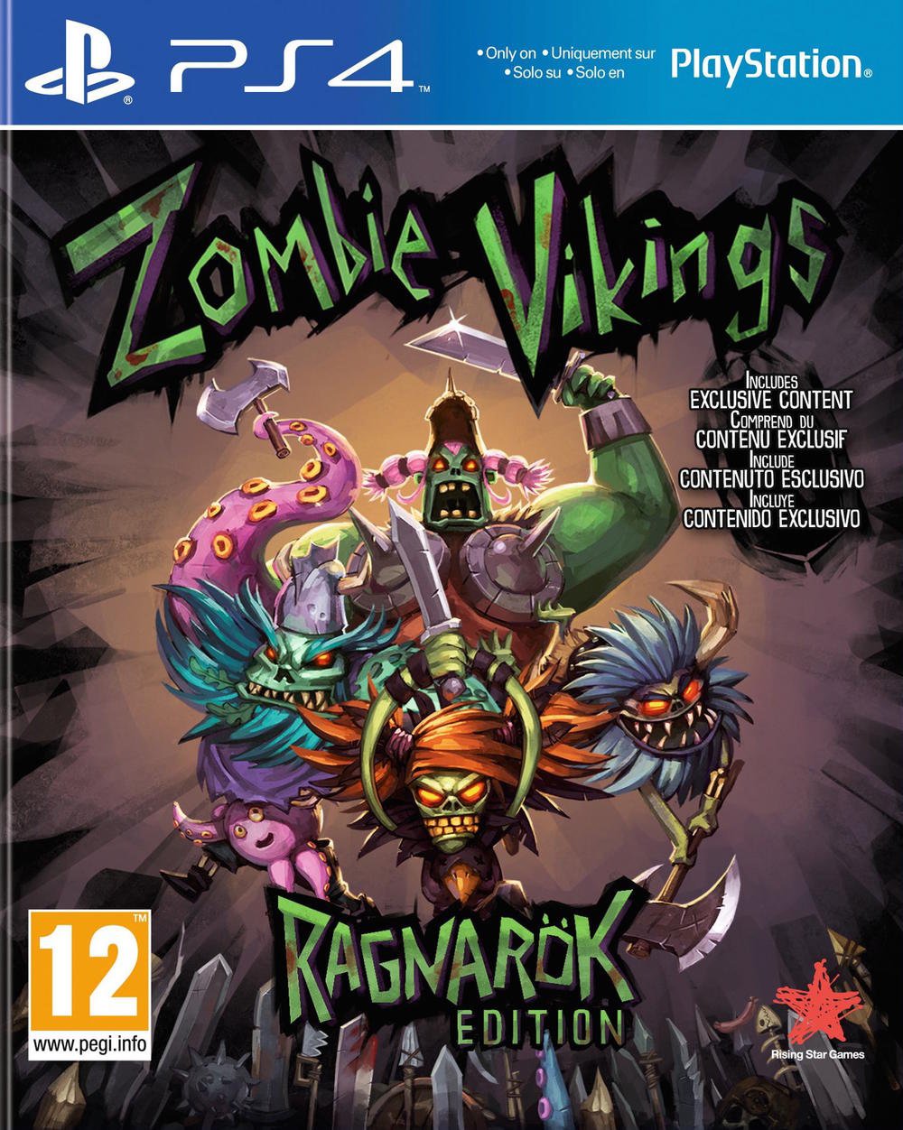 PS4 ZOMBIE VIKINGS RAGNAROK EDITION