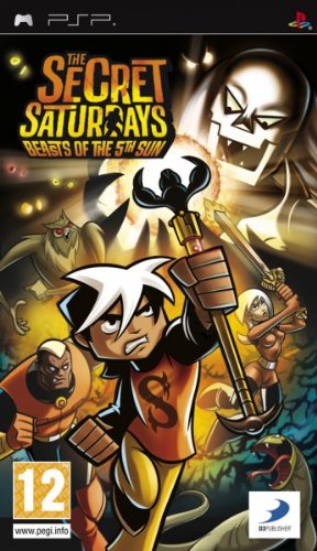 PSP THE SECRET SATURDAYS: BEATS OF THE 5TH SUN