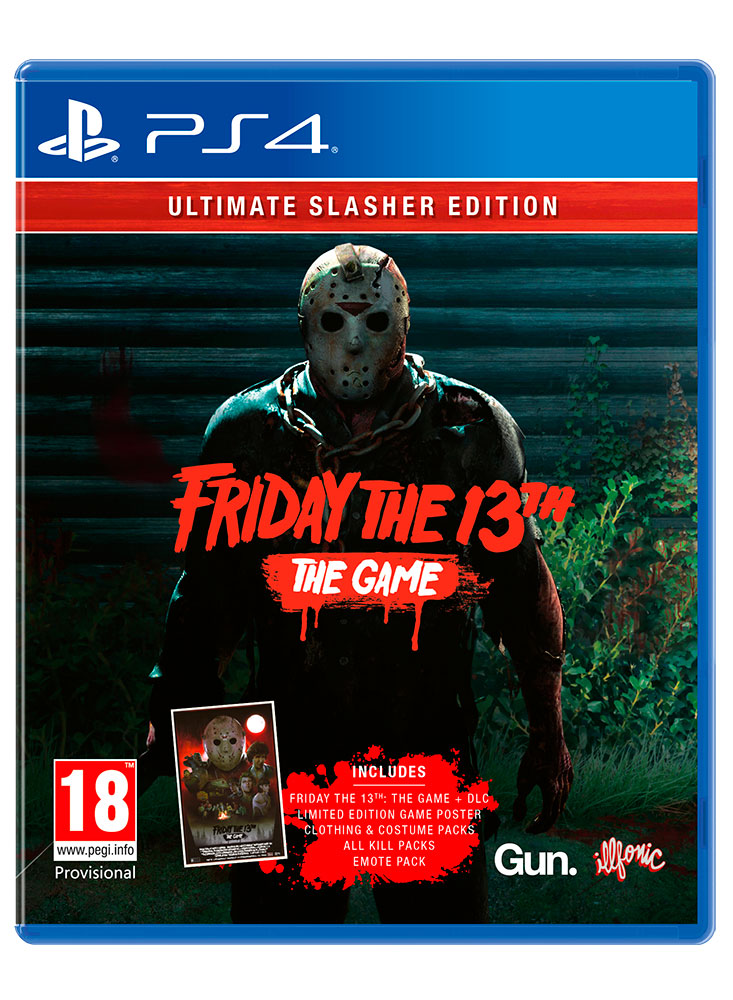 PS4 FRIDAY THE 13TH THE GAME ULTIMATE SLASHER EDIT