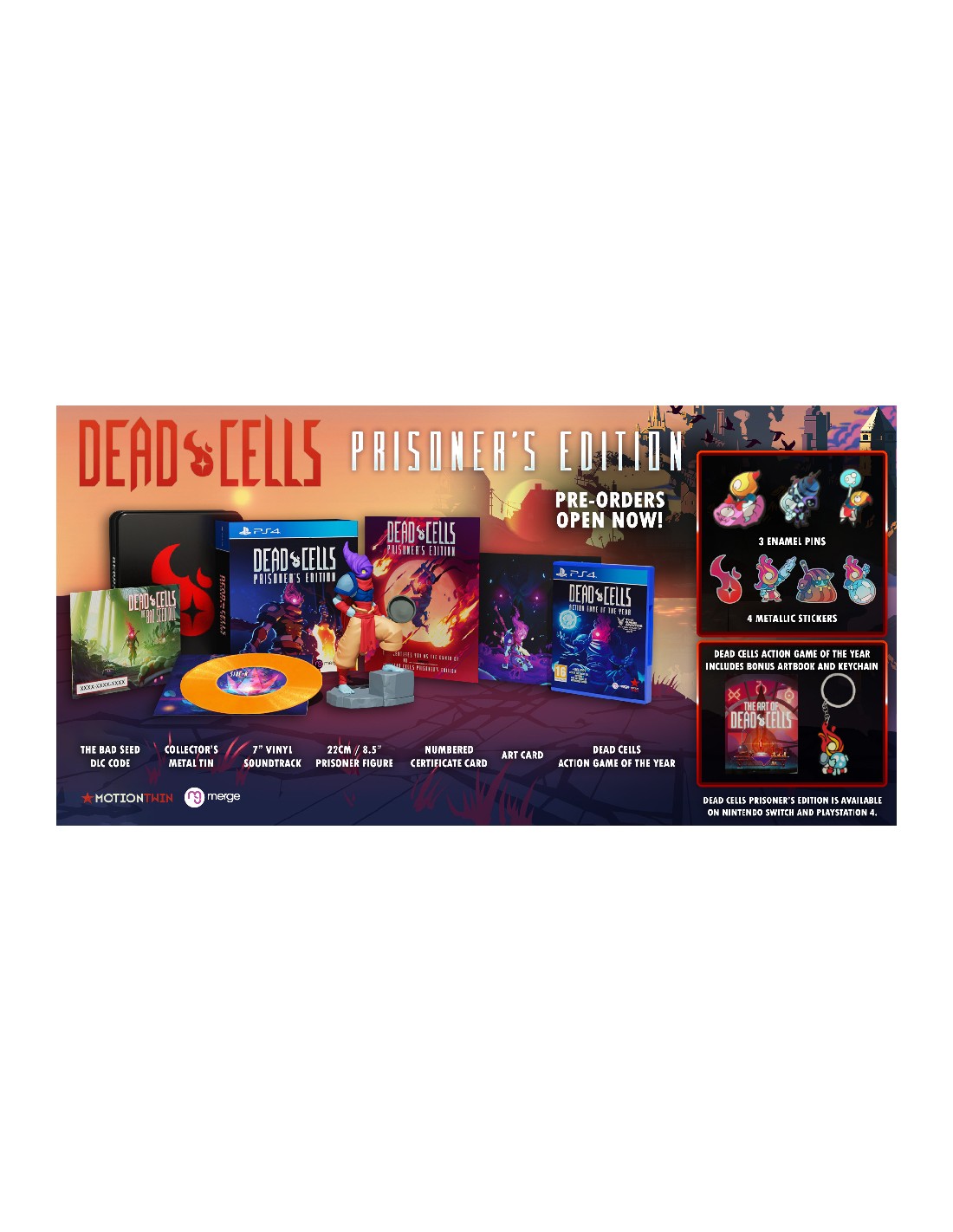 PS4 DEAD CELLS THE PRISIONER'S EDITION