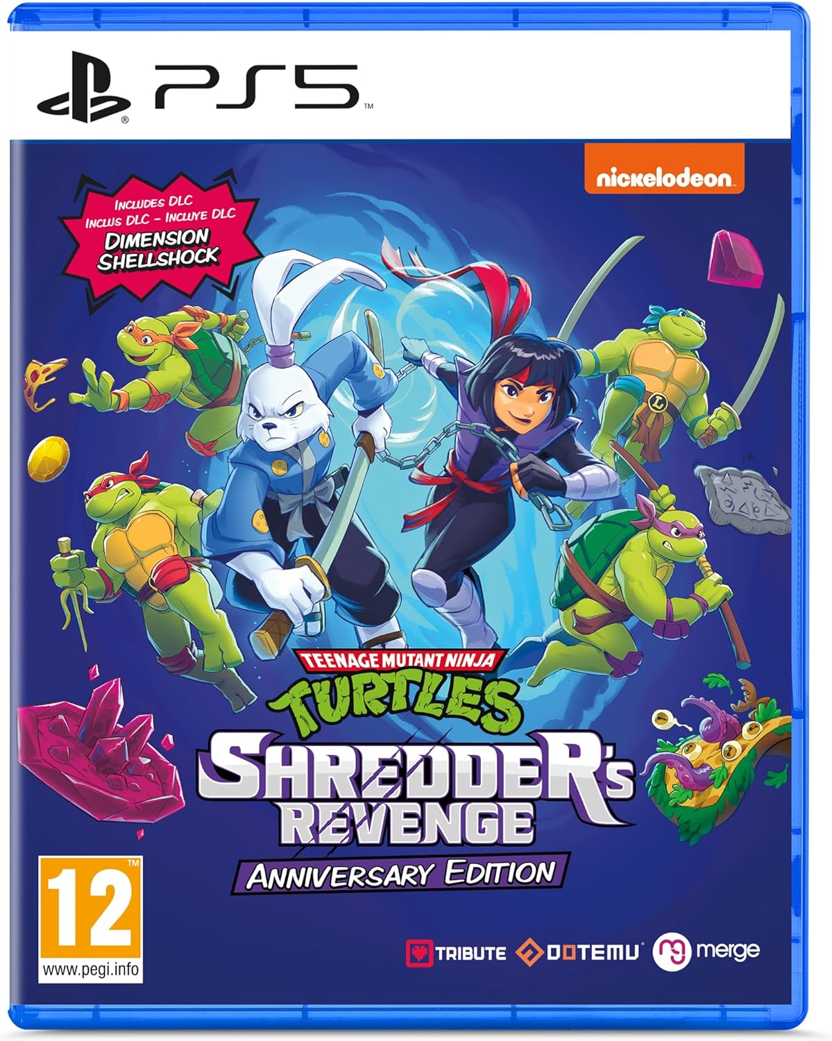 PS5 TEENAGE MUTANT NINJA TURTLES SHREDDERS ANIVERS
