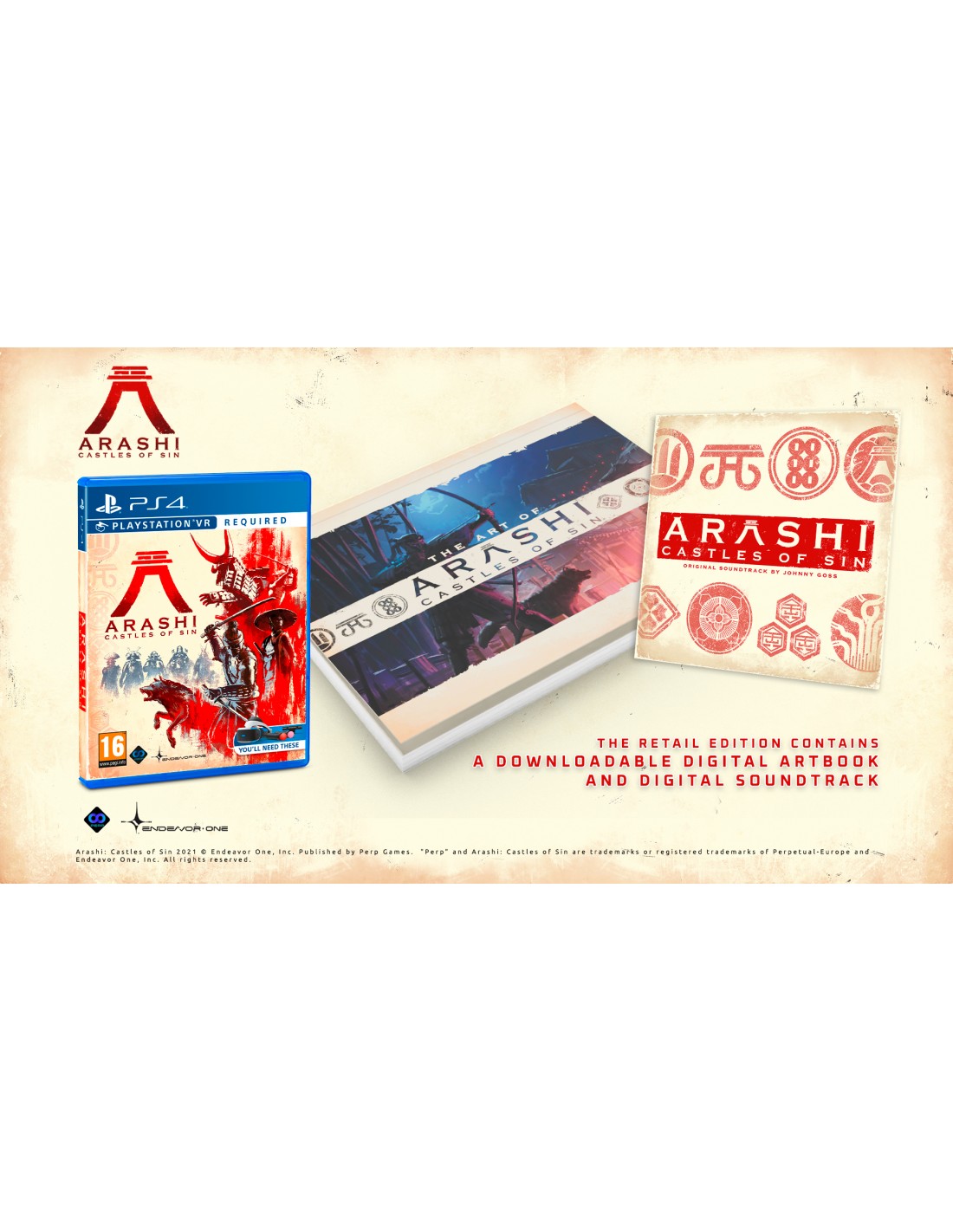 PS4 VR ARASHI CASTLES OF SIN