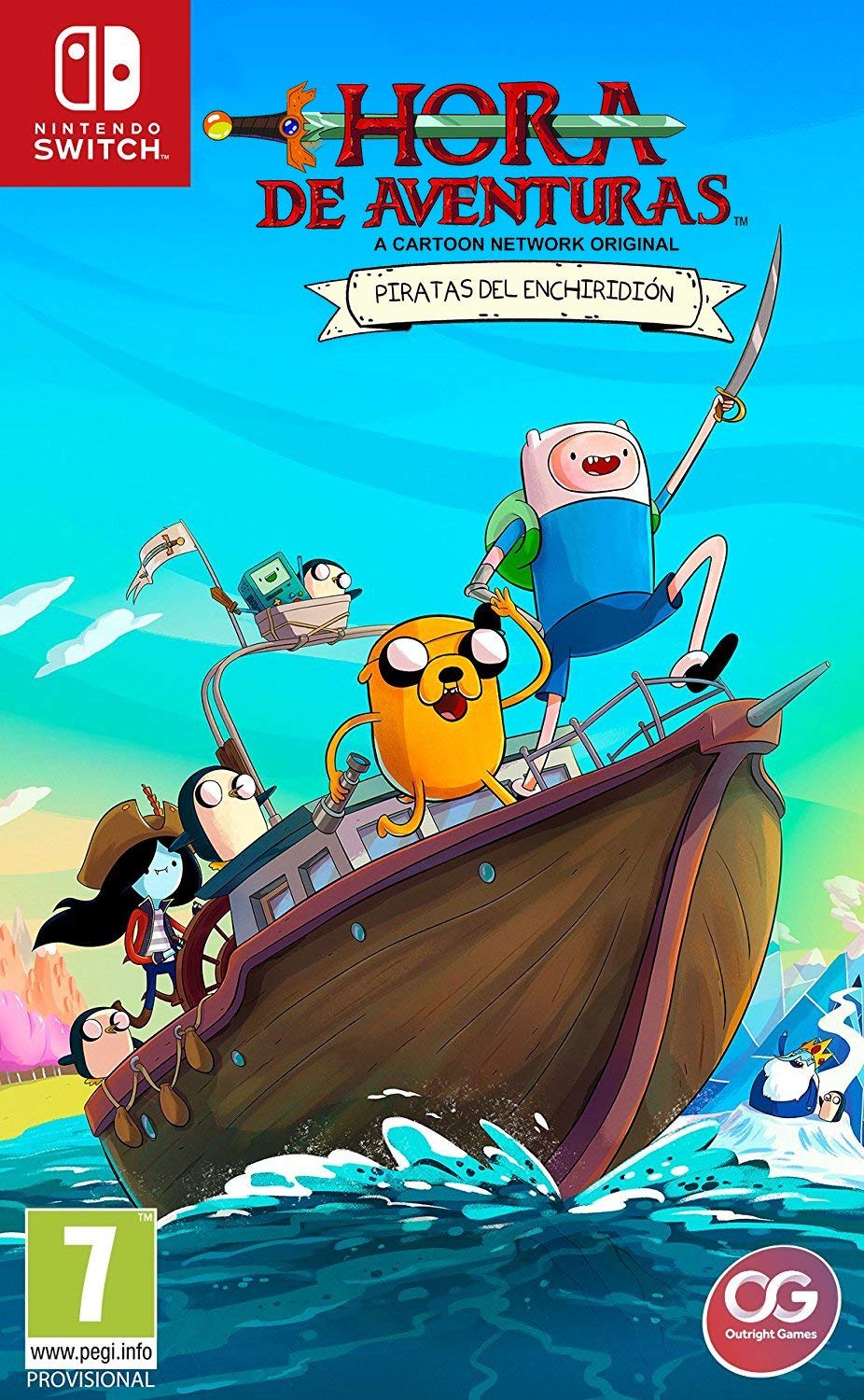 SWITCH HORA DE AVENTURAS PIRATAS DEL ENCHIRIDION