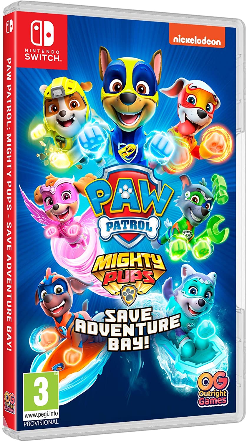 SWITCH PAW PATROL MIGHTY PUPS SAVE ADVENTURE BAY!