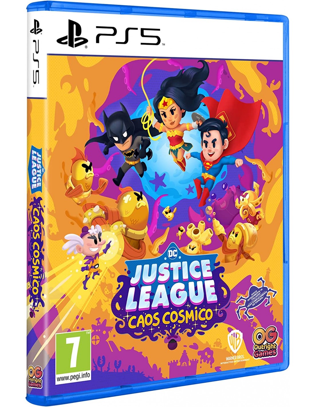 PS5 DC JUSTICE LEAGUE: CAOS COSMICO D1 E.