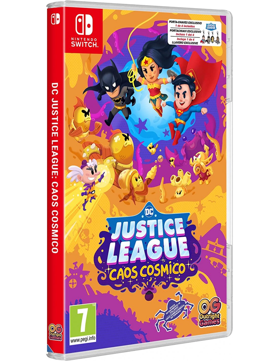SWITCH DC JUSTICE LEAGUE: CAOS COSMICO D1 E