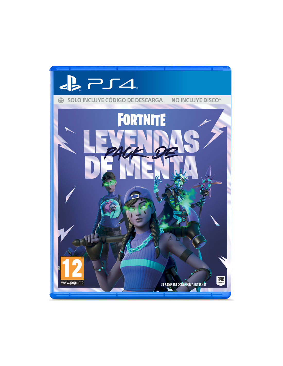 PS4 FORTNITE: PACK DE LEYENDAS DE MENTA (PROMO)