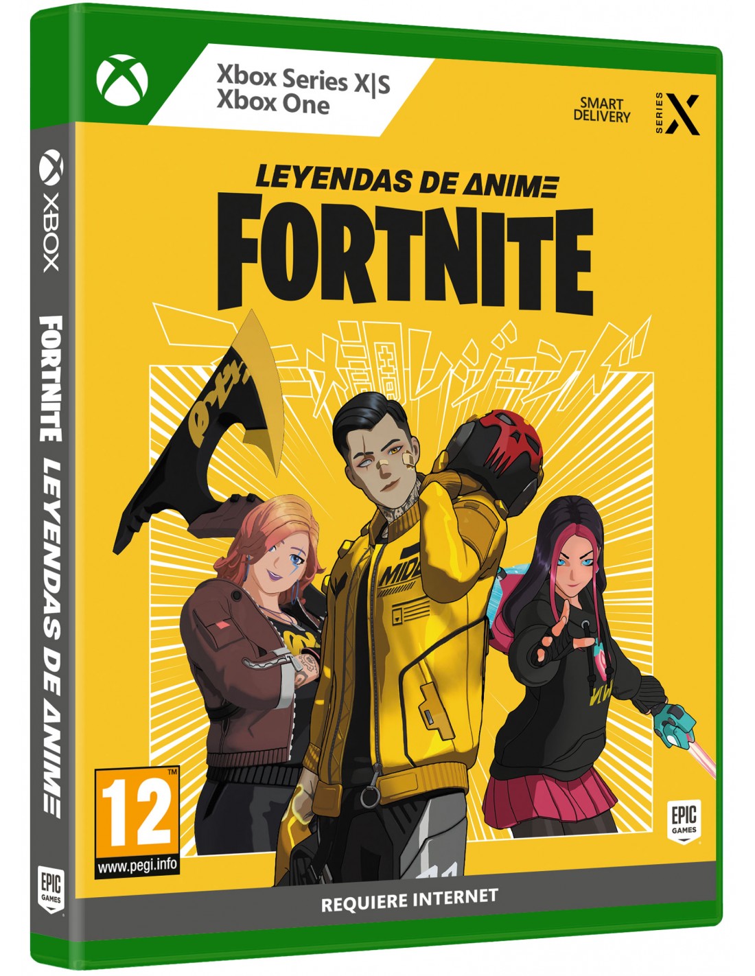XBOXX FORTNITE LEYENDAS DE ANIME