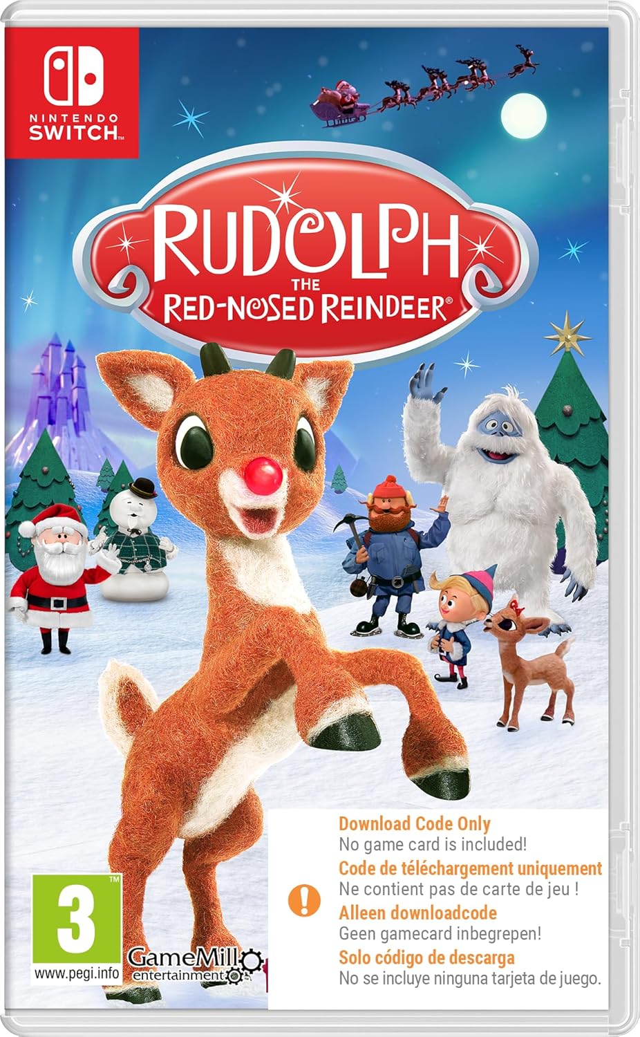 SWITCH RUDOLPH THE RED-NOSED REINDEER