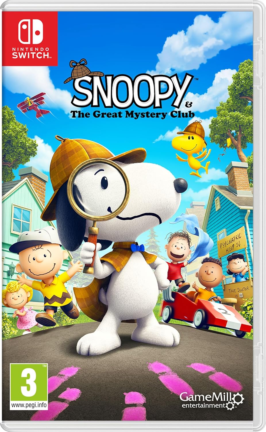 SWITCH DETECTIVE SNOOPY