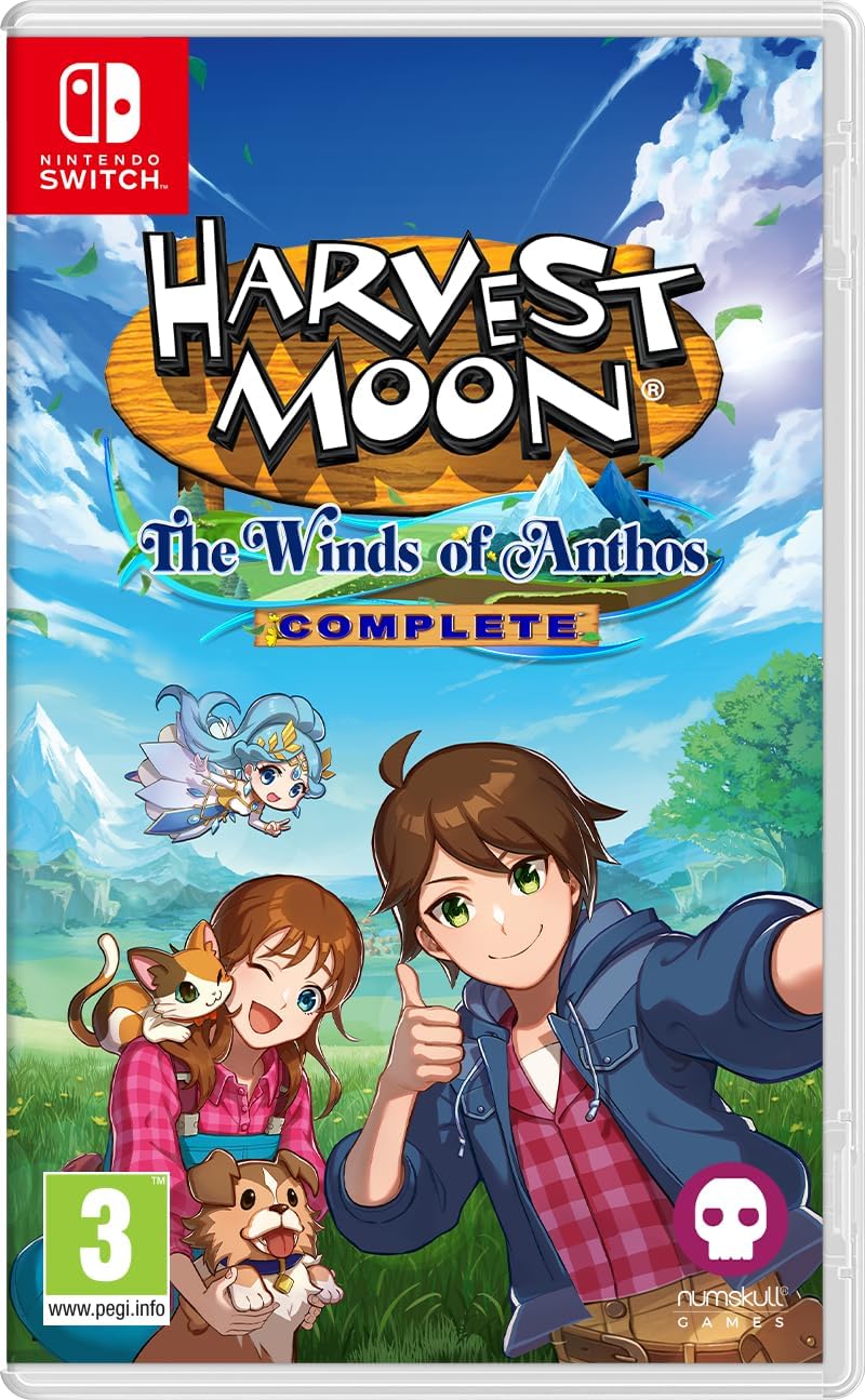 SWITCH HARVEST MOON THE WINDS OF ANTHOS COMPLETE E