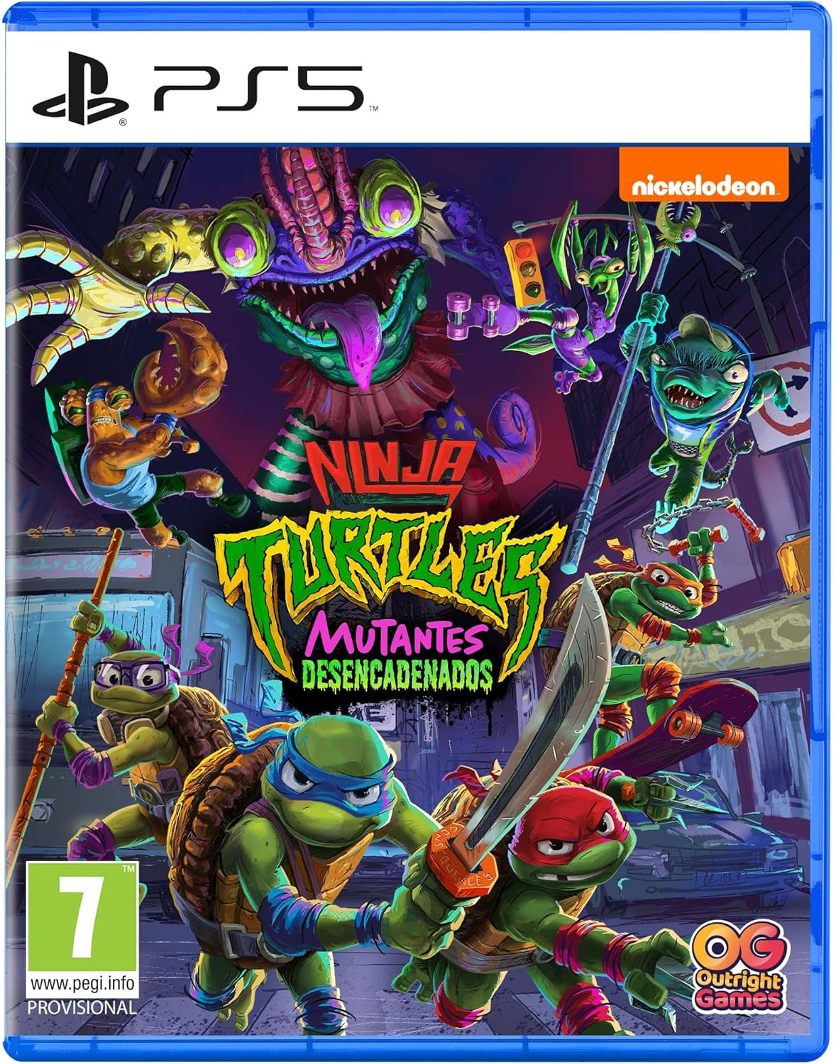 PS5 NINJA TURTLES: MUTANTES DESENCADENADOS (PROMO)