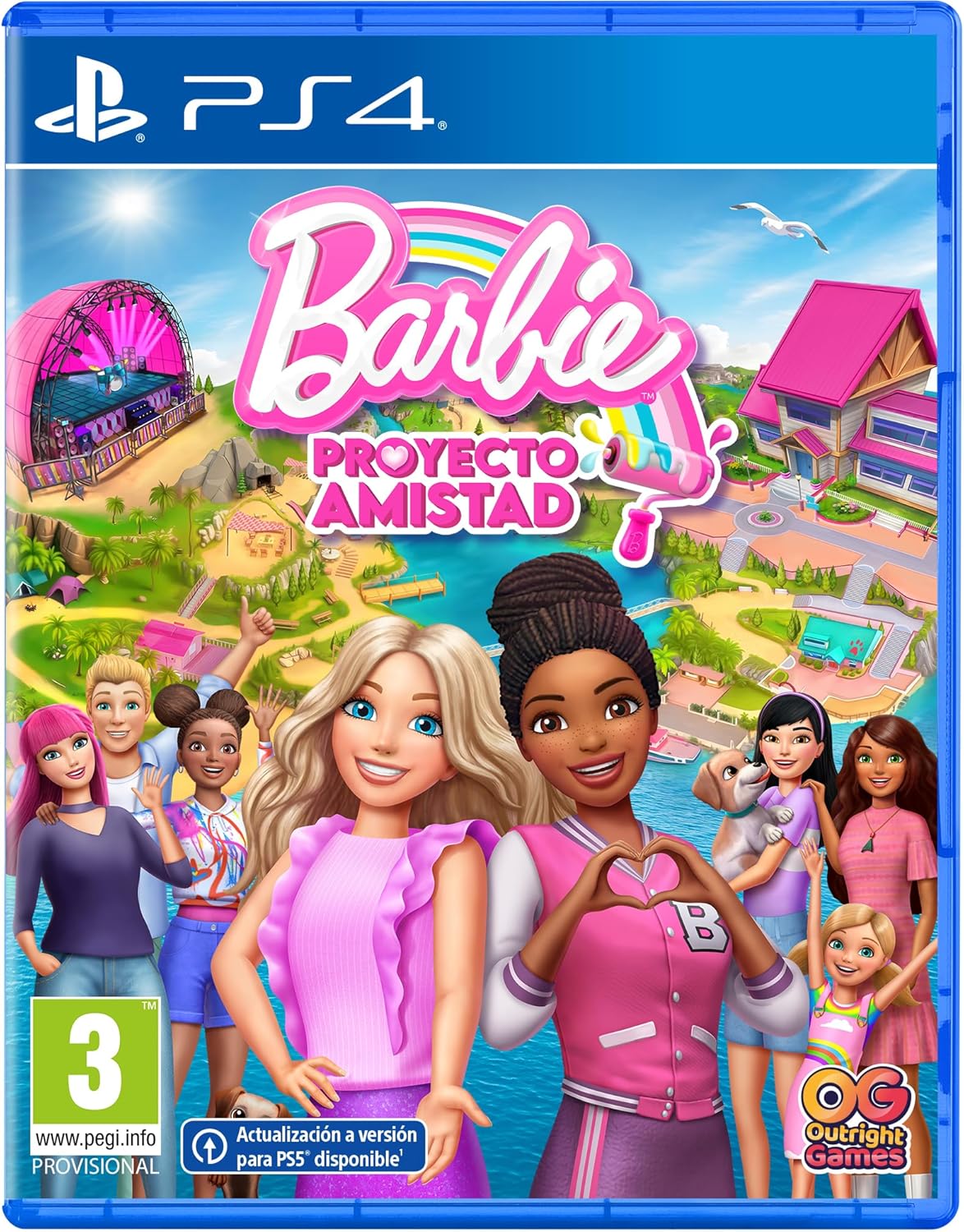 PS4 BARBIE PROYECTO AMISTAD