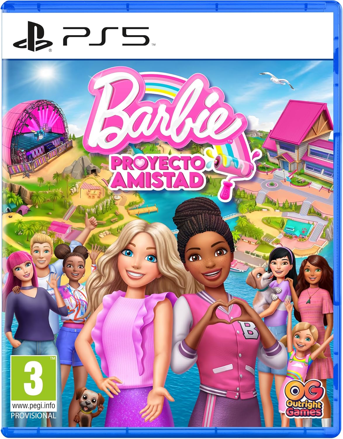 PS5 BARBIE PROYECTO AMISTAD