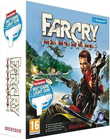 WII FAR CRY VENGEANCE + PISTOLA PARA MANDO WII