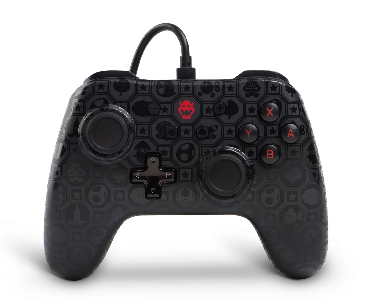 MANDO WIRED CONTROLLER BOWZER SUPER MARIO SWITCH