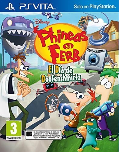PSVITA PHINEAS Y FERB EL DIA DE DOOFENSHMIRTZ