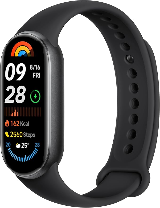 PULSERA INTELIGENTE XIAOMI MI SMART BAND 9 NEGRA