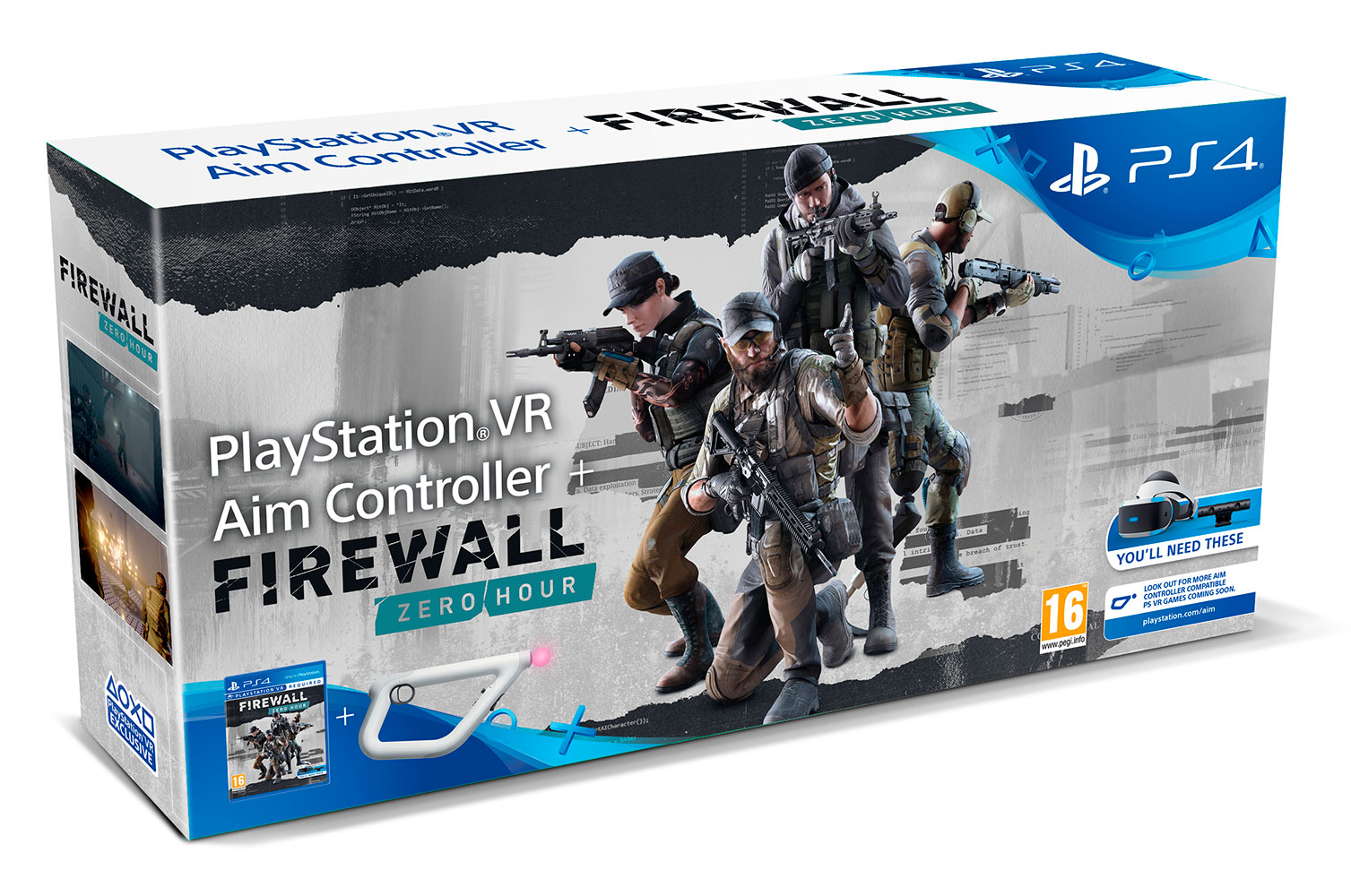 PS4 FIREWALL + VR AIM CONTROLLER
