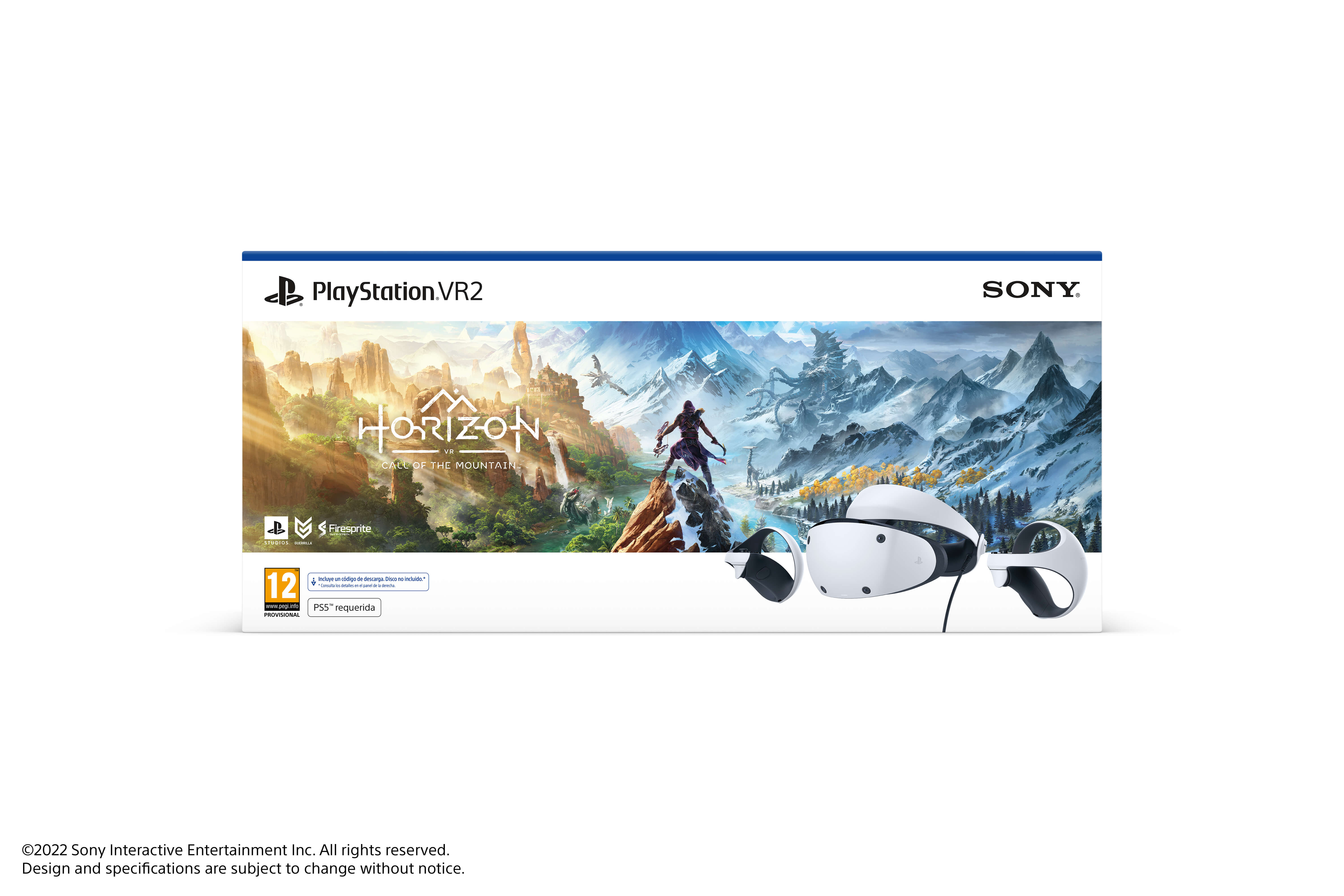 GAFAS PLAYSTATION VR2 + HORIZON CALL OF THE MOUNTA