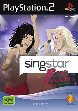 PS2 SINGSTAR ROCK BALLADS + MICROS