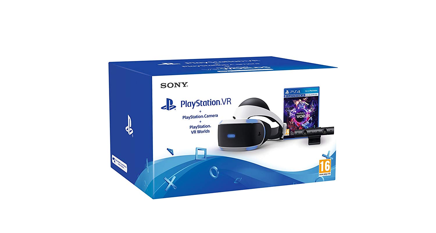 GAFAS PLAYSTATION VR+CAMARA+VR WORLDS