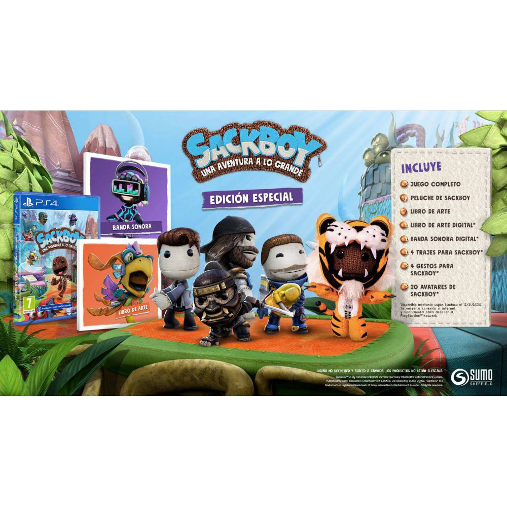 PS4 SACKBOY - SPECIAL EDITION (PROMO)