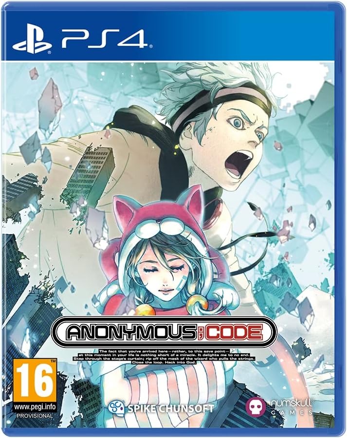 PS4 ANONYMOUS CODE STEELBOOK LAUNCH EDITION