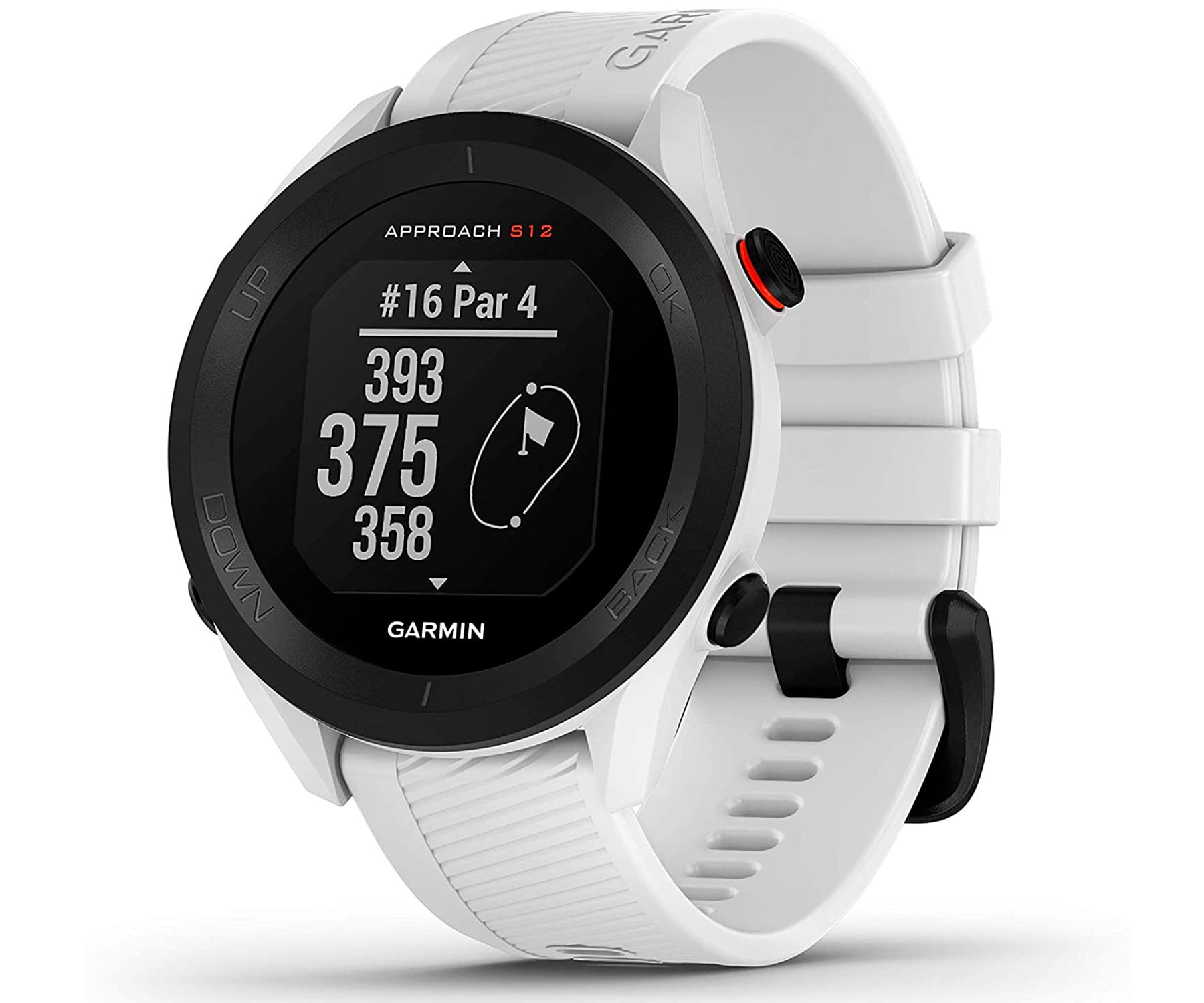 SMARTWATCH 43.7MM GARMIN APPROACH S12 WHITE