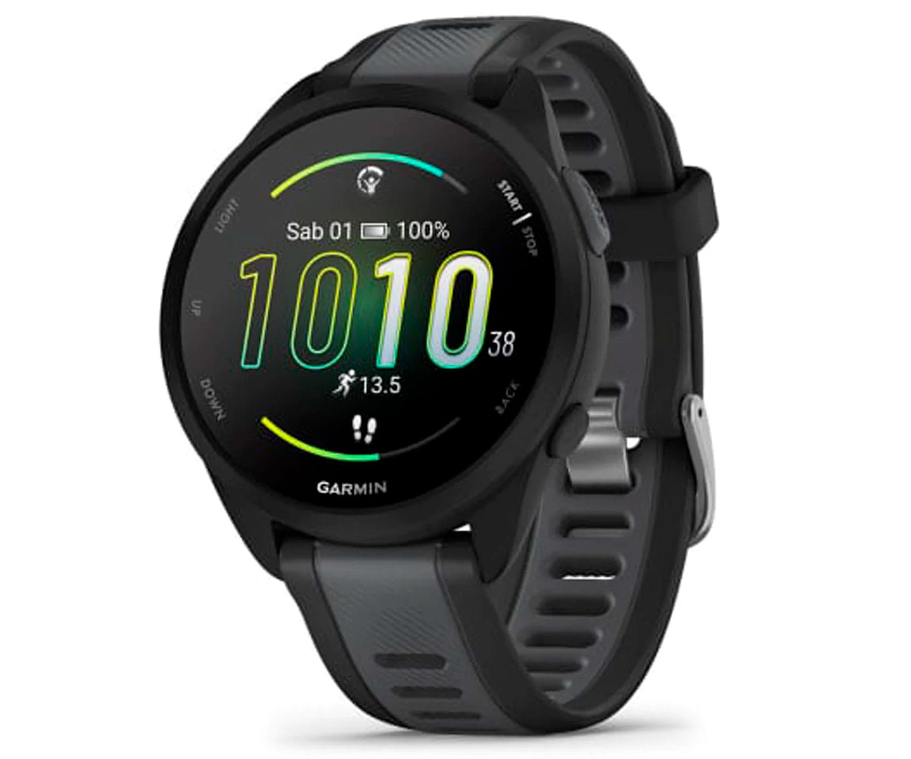 SMARTWATCH 43MM GARMIN FORERUNNER 165 GPS BLACK/SLATE 