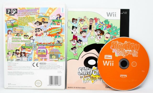 WII SHIN CHAN LAS NUEVAS AVENTURAS
