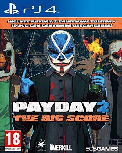 PS4 PAYDAY 2 THE BIG SCORE