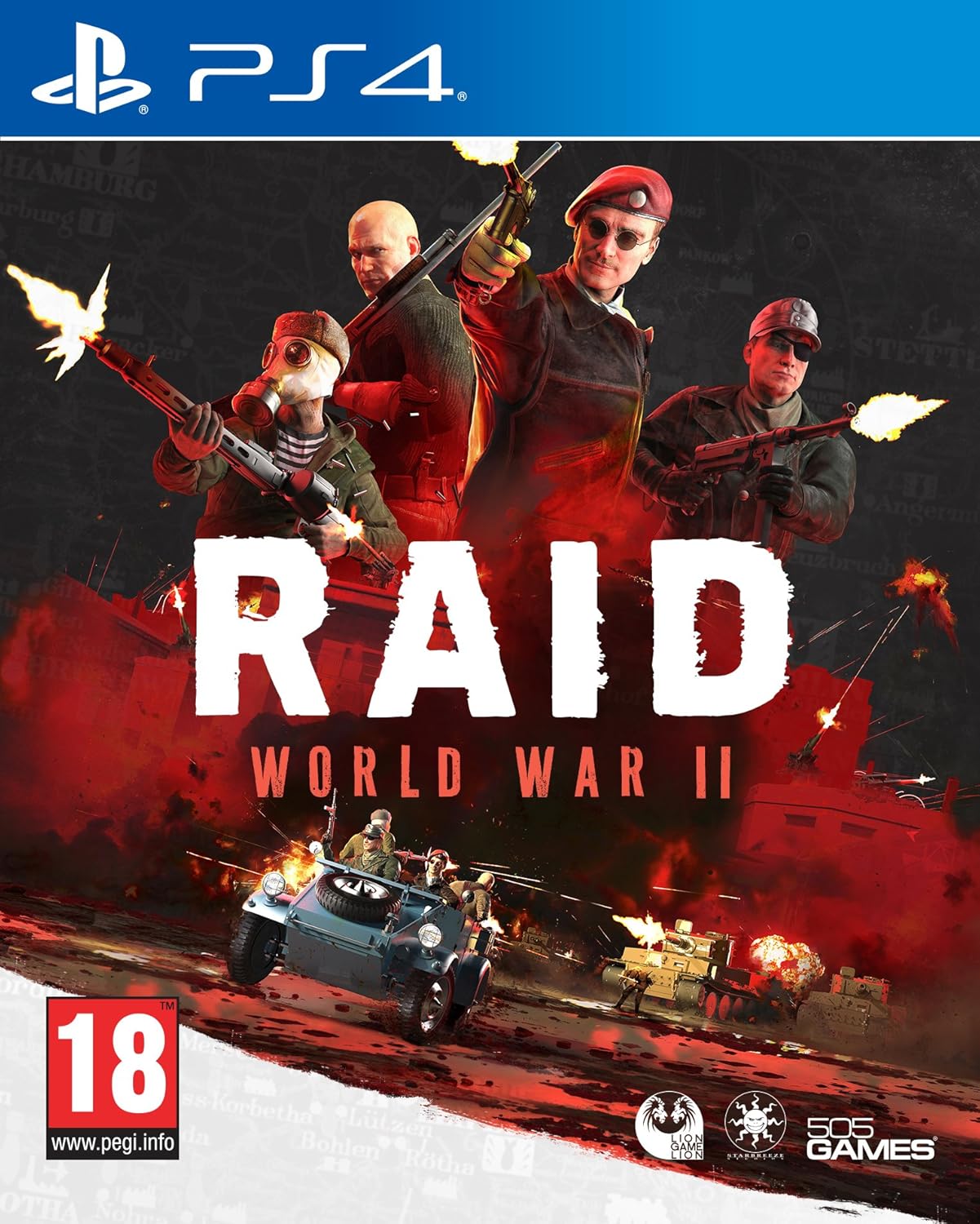 PS4 RAID WORLD WAR II