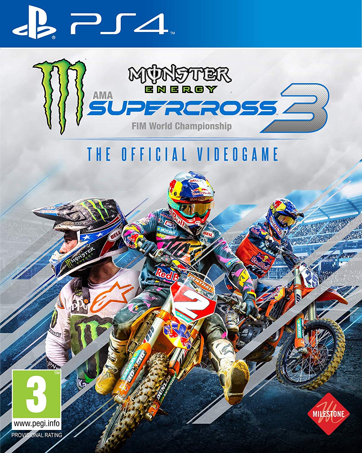 PS4 MONSTER ENERGY SUPERCROSS 3 PROMO