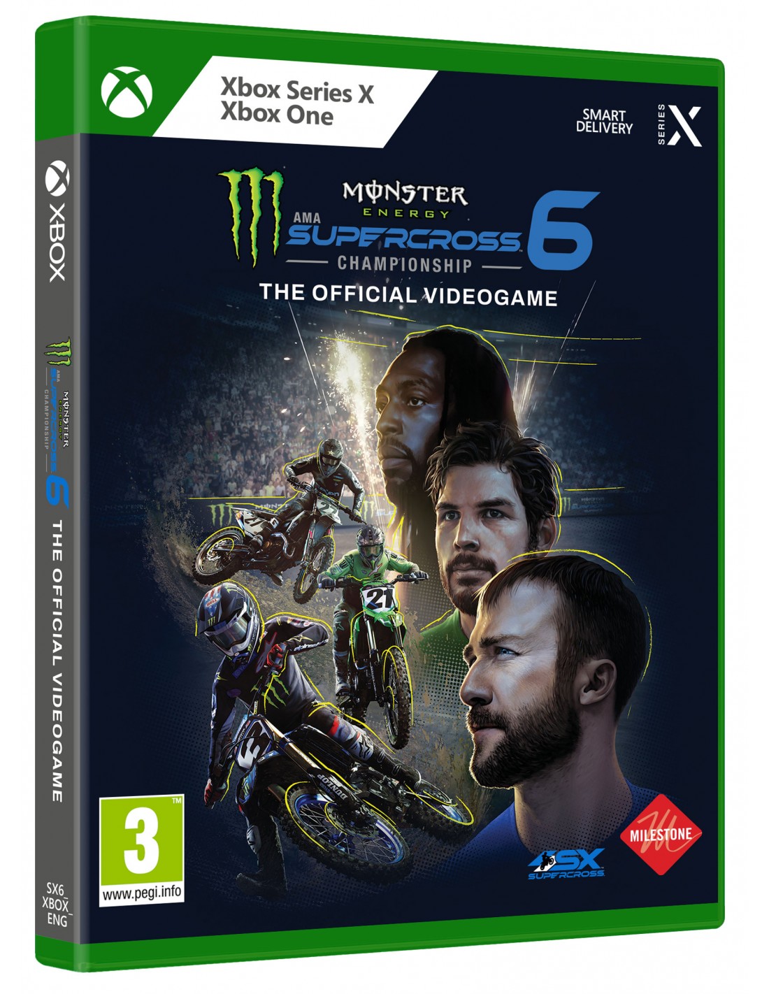 XBOXX MONSTER ENERGY SUPERCROSS 6 THE OFFICIAL VI.