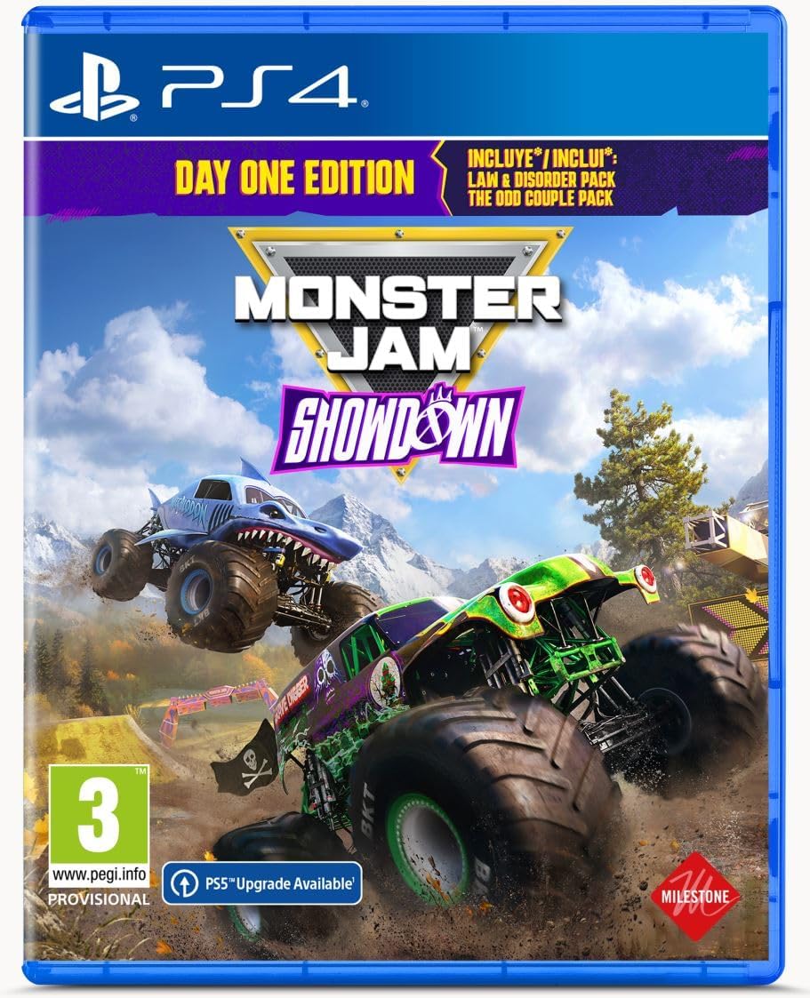 PS4 MONSTER JAM SHOWDOWN DAY ONE EDITION