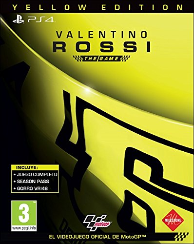 PS4 MOTO GP 16 VALENTINO ROSSI 46 YELLOW EDITION