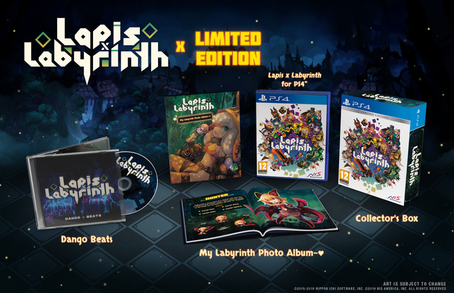 PS4 LAPIS X LABYRINTH X LIMITED EDITION