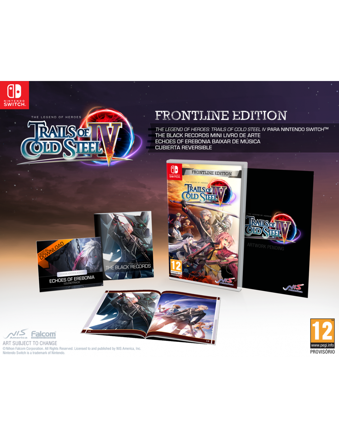 SWITCH THE LEGEND OF HEROES:TRAILS COLD STEEL IV