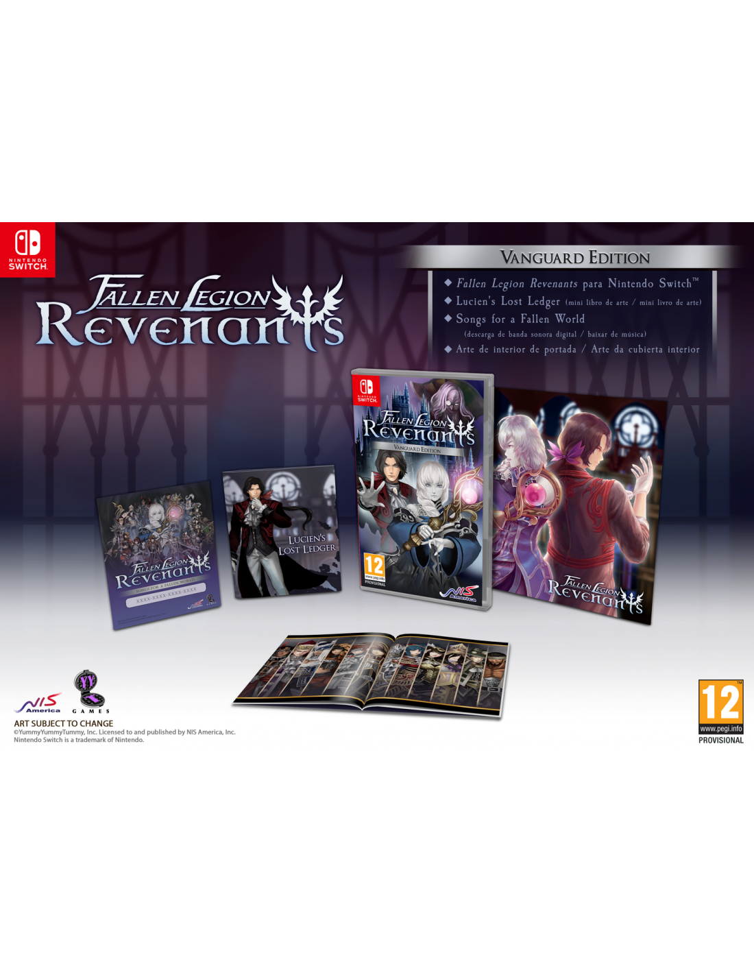 SWITCH FALLEN LEGION REVENANTS VANGUARD EDITION