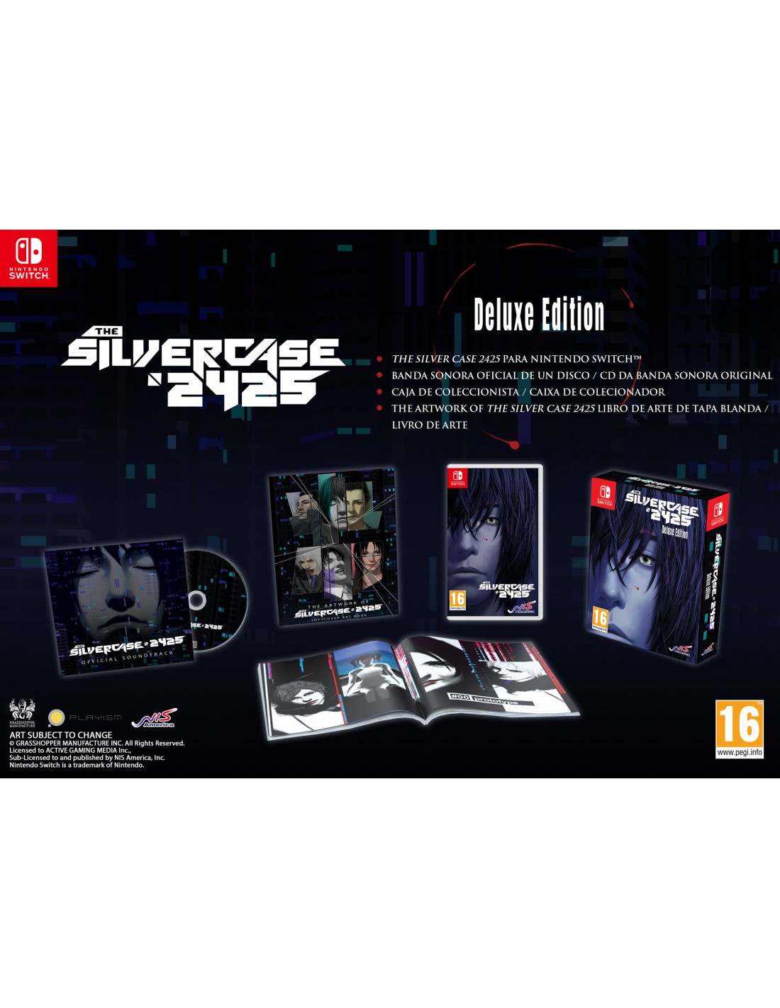 SWITCH THE SILVER CASE 2425