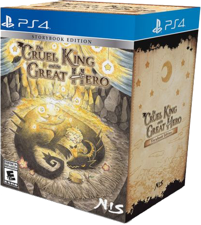 PS4 THE CRUEL KING AND THE GREAT HERO STORYB