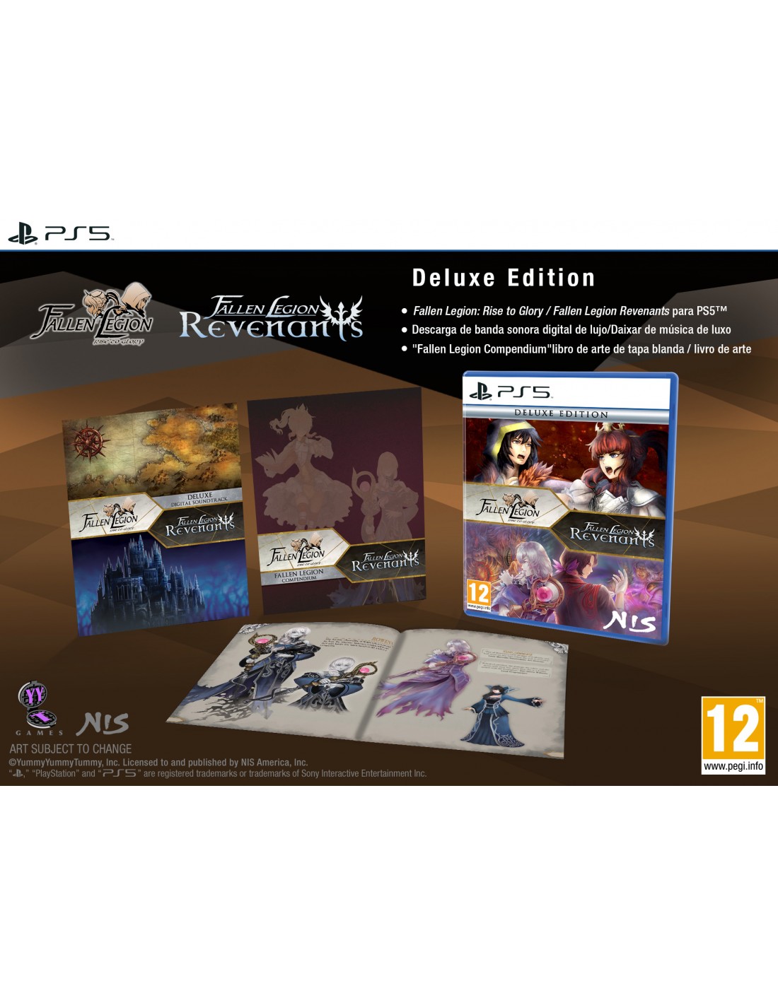 PS5 FALLEN LEGION: RISE TO GLORY / FALLEN LEGION R