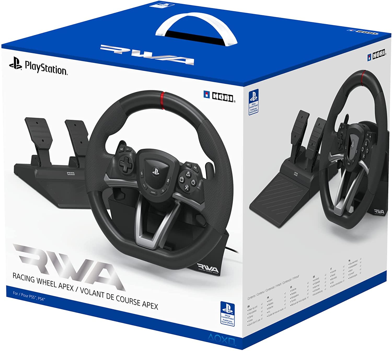 VOLANTE HORI APEX PS4-PS5-PC