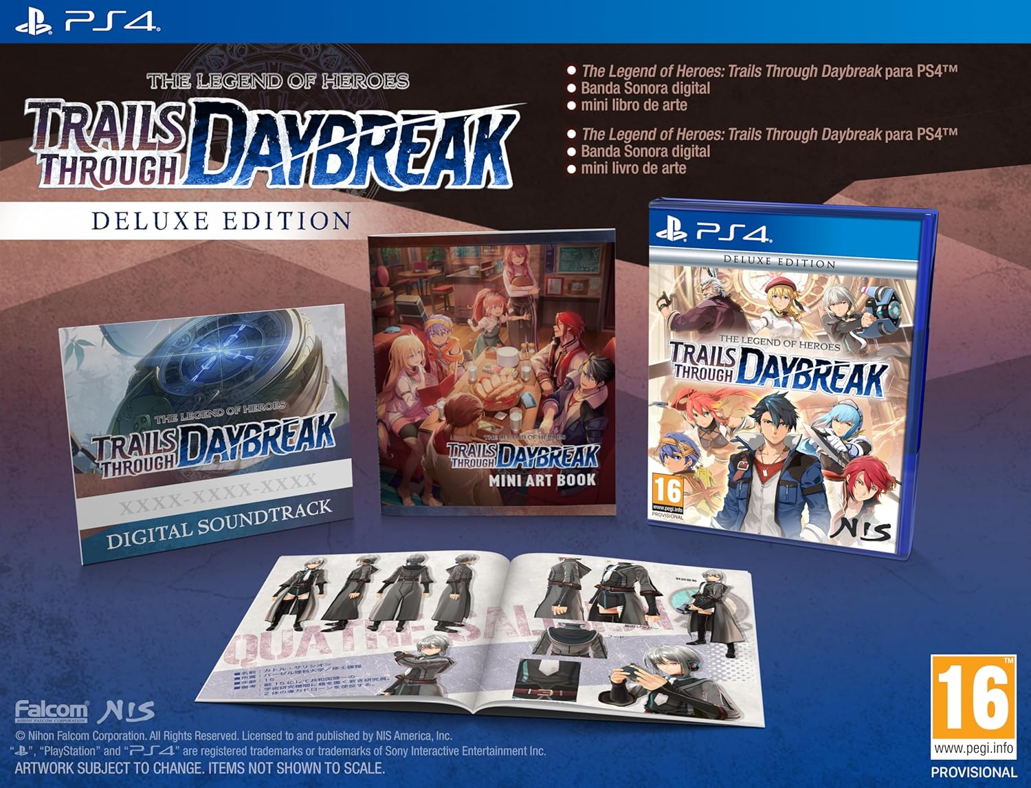 PS4 THE LEGEND OF HEROES: TRAILS THROUGH DB DLX