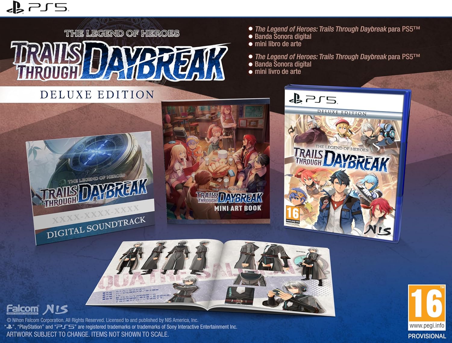 PS5 THE LEGEND OF HEROES: TRAILS THROUGH DB DLX